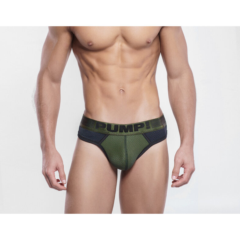 PUMP! PUMP Military Heren String Groen