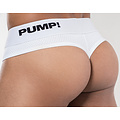 PUMP! PUMP Men's Thong White