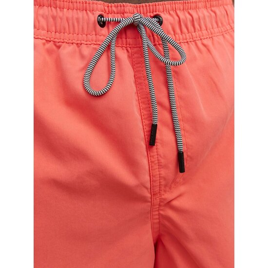 Jack & Jones Jack & Jones Heren Zwemshorts JPSTFIJI Effen Hot Coral