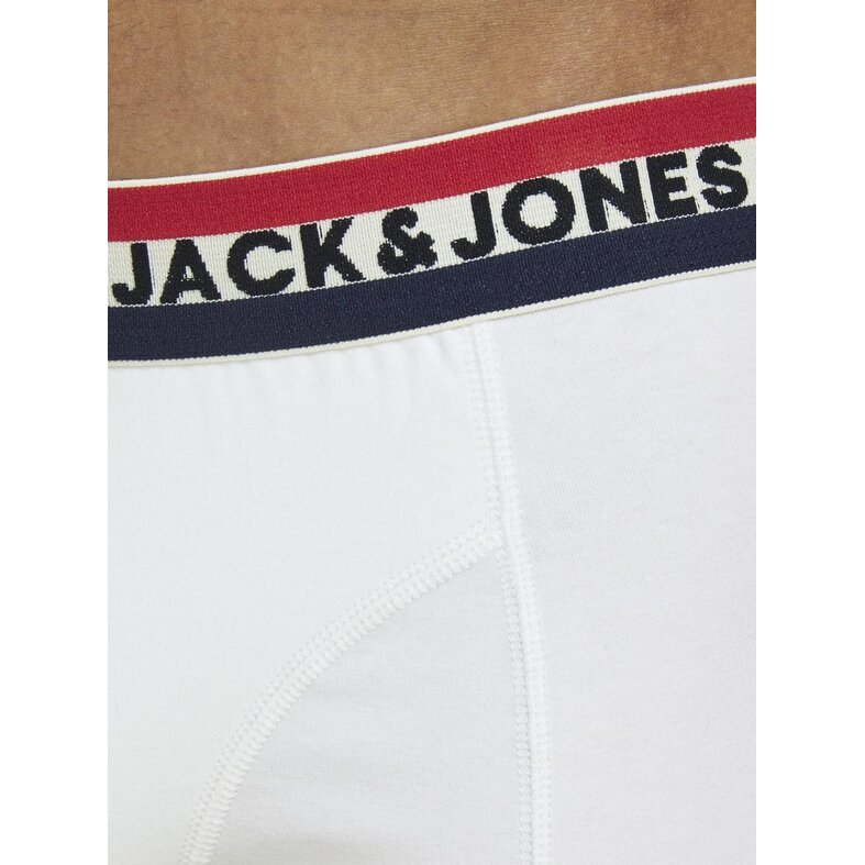 Jack & Jones Jack & Jones Men's Boxer Shorts Trunks JACWAISTBAND Plain 3-Pack