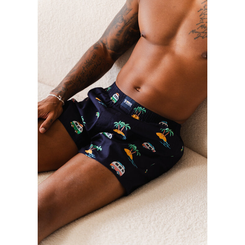 Happy Shorts Happy Shorts Wijde Boxershort Holidays