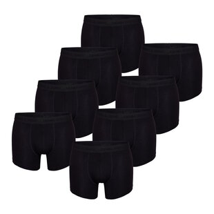 MG-1 Denim Brøs. Boxershorts Men 8-Pack Plain Black #15