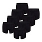 MG-1 MG-1 Denim Brøs. Boxershorts Men 8-Pack Plain Black #15