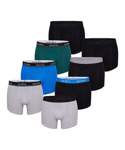 MG-1 Denim Brøs. Boxershorts Heren 8-Pack Multi Effen Kleuren #14