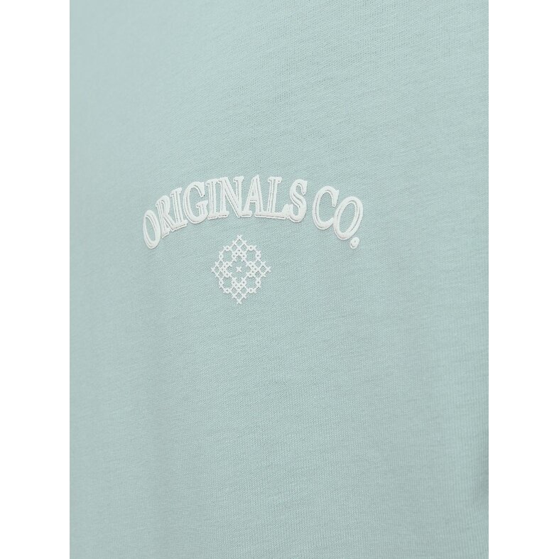 Jack & Jones Jack & Jones Heren T-shirt JORSANTORINI Ronde Hals Mintgroen