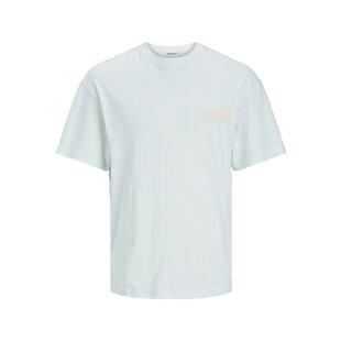 Jack & Jones Heren T-shirt JORNOTO Ronde Hals Lichtblauw