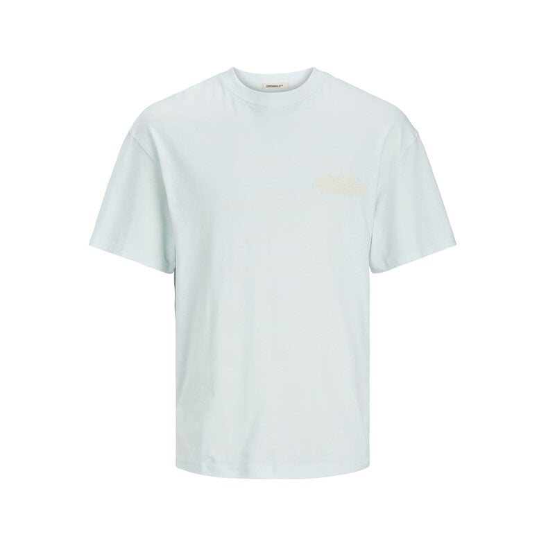 Jack & Jones Jack & Jones Men's T-shirt JORNOTO Round Neck Light Blue