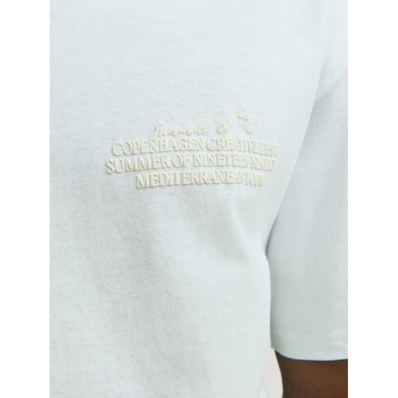 Jack & Jones Jack & Jones Men's T-shirt JORNOTO Round Neck Light Blue