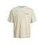 Jack & Jones Jack & Jones Heren T-shirt JORNOTO Ronde Hals Off White