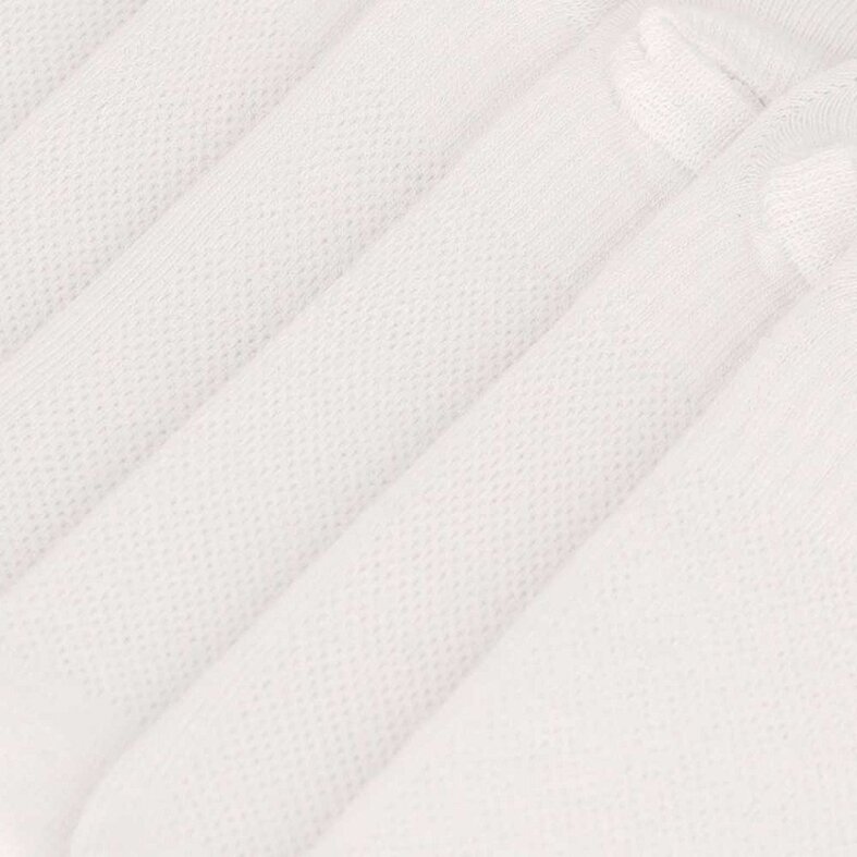 Apollo Apollo Unisex Sneaker Socks No Show 10-Pack White