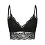 PIECES Pieces Dames Bralette Kant PCLINA Zwart