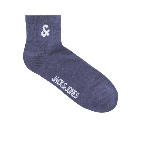 Jack & Jones Jack & Jones Men's Quartersocks JACMILO 5-Pack Blue