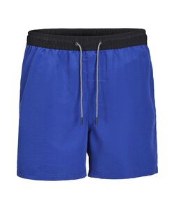 Jack & Jones Men's Swim Short JJSWIM BLACK TAPE Blue