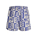 Jack & Jones Jack & Jones Men's Swim Short OCEANDAY Print Blue