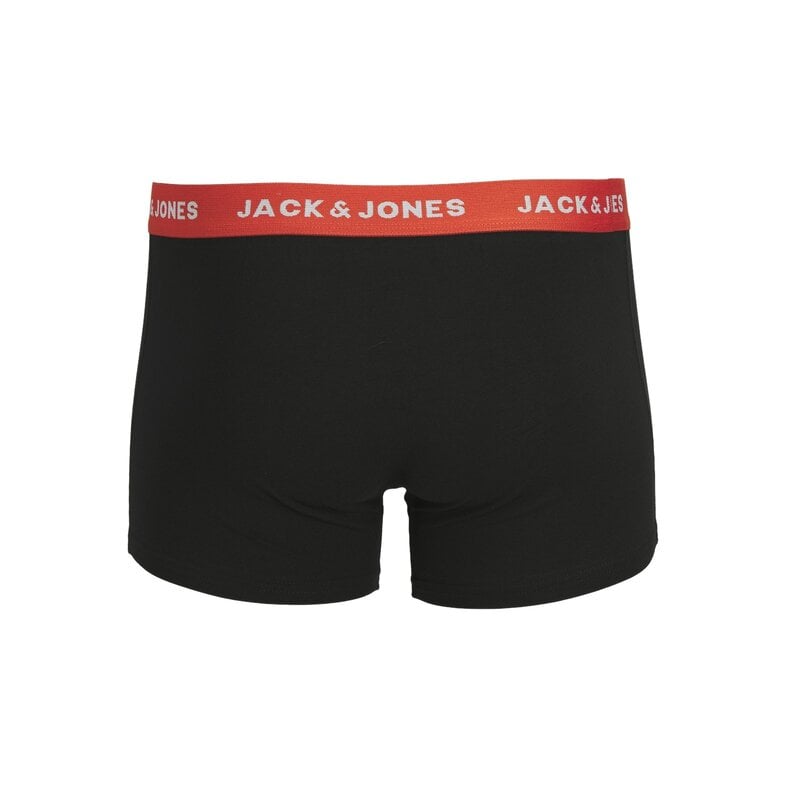 Jack & Jones Junior Jack & Jones Kinder Boxershorts Jongens JACHUEY 5-Pack Zwart
