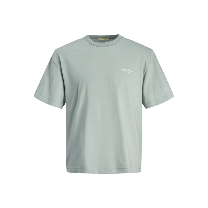 Jack & Jones Jack & Jones Heren T-shirt JORMYKONOS Ronde Hals Mintgroen
