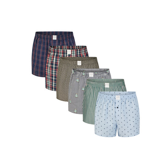 MG-1 MG-1 Wijde Kinder Boxershorts Jongens 6-Pack D315K