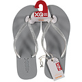 XQ Footwear XQ Women's Flip Flops Glitters Gray