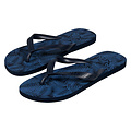 XQ Footwear XQ Men's Flip Flops Print Dark Blue