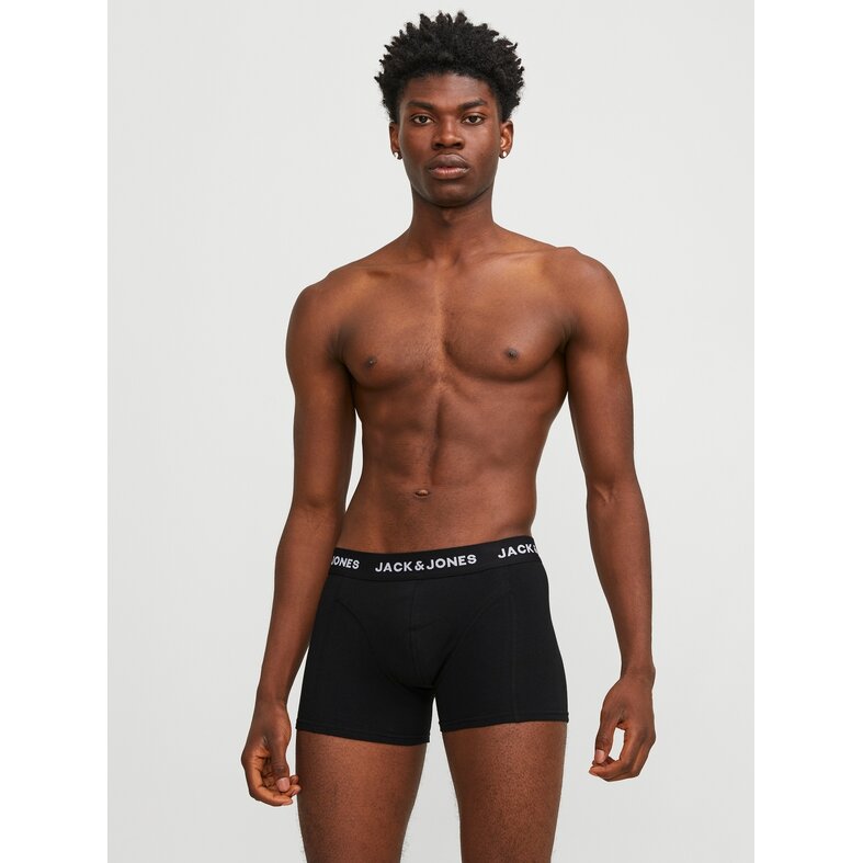 Jack & Jones Jack & Jones Heren Boxershorts Effen Trunks JACBASIC 7-Pack