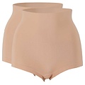 Sarlini Sarlini Dames Corrigerende Hipster Naadloos 2-Pack Beige