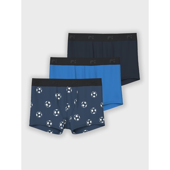 Name It Name It Children's Boxer Shorts Boys NKMBOXER Blue 3-Pack