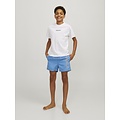 Jack & Jones Junior Jack & Jones Junior Boys Swim Short JPSTFIJI Double Logo Solid Light Blue