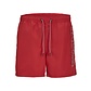 Jack & Jones Junior Jack & Jones Junior Boys Swim Short JPSTFIJI Double Logo Solid Red