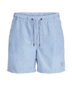 Jack & Jones Men's Swim Short Striped Blue