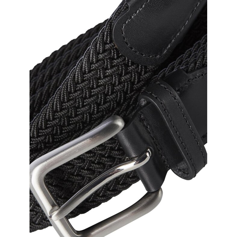 Jack & Jones Jack & Jones Heren Riem JACSPRING Gevlochten Zwart