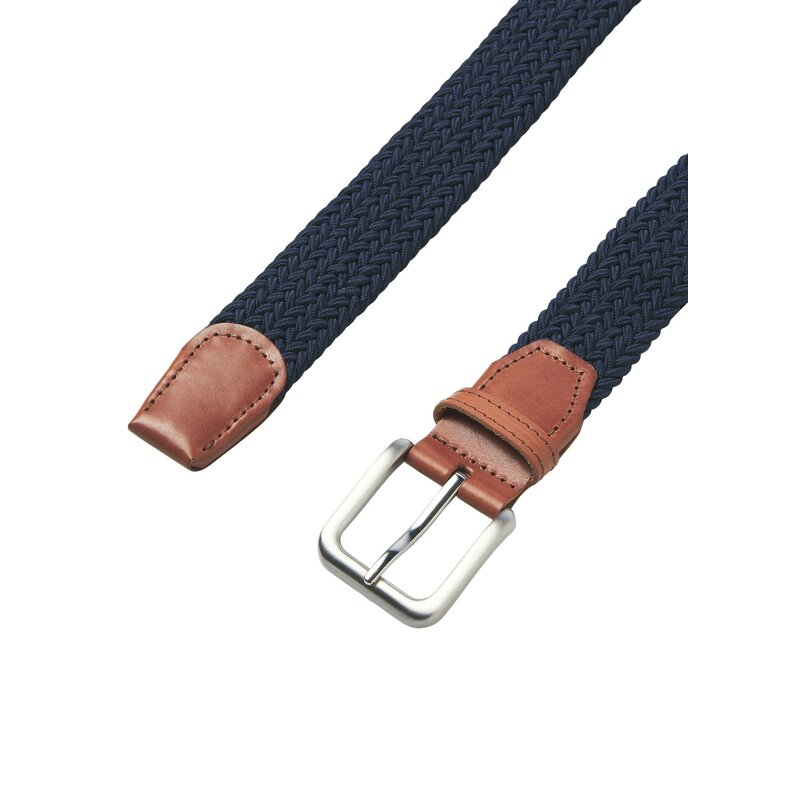 Jack & Jones Jack & Jones Heren Riem JACSPRING Gevlochten Donkerblauw