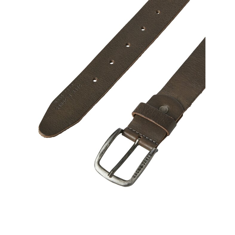 Jack & Jones Jack & Jones Men's Belt JACPAUL Leather Brown