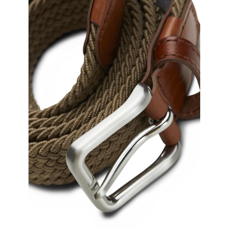 Jack & Jones Jack & Jones Heren Riem JACSPRING Gevlochten Bruin