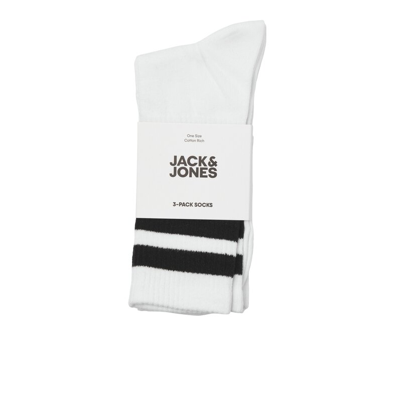 Jack & Jones Jack & Jones Men's Tennis Socks White 3-Pack