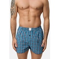 MG-1 MG-1 Geweven Wijde Boxershorts Heren Core Blauw 4-Pack