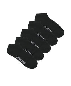 Jack & Jones Junior Sneaker Socks Boys JACDONGO 5-Pair Black