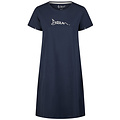 By Louise By Louise Essential Dames Nachthemd Korte Mouw Dream Blauw