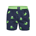 Happy Shorts Happy Shorts X Heren Wijde Boxershort Met Binnenbroek Kikker/Eend/Bij Print 3-Pack