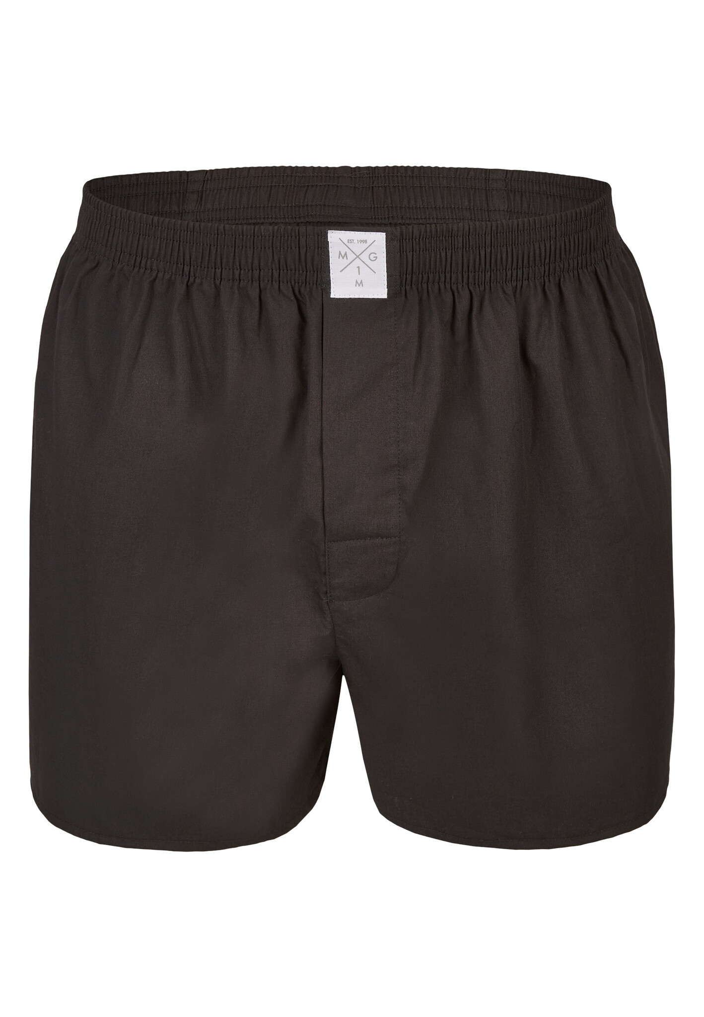 MG 1 Wijde Geweven Boxershorts Heren 4 Pack Effen Underwear District