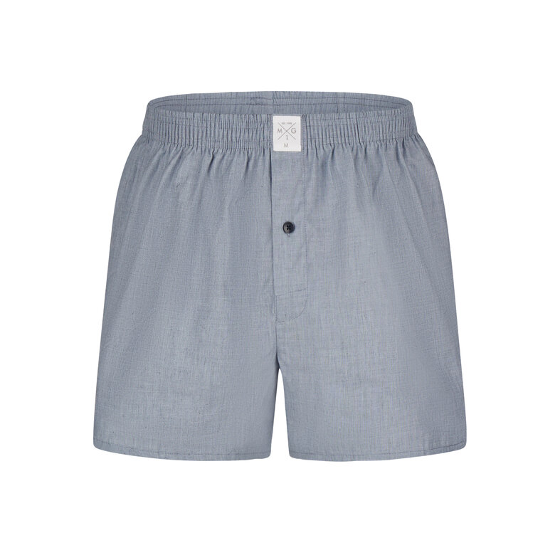 MG-1 MG-1 Wijde Geweven Boxershorts Heren 4-Pack Effen