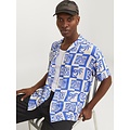 Jack & Jones Jack & Jones Men's Shirt JORLUKE Print Blue