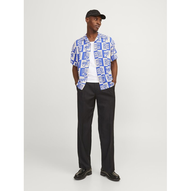 Jack & Jones Jack & Jones Men's Shirt JORLUKE Print Blue