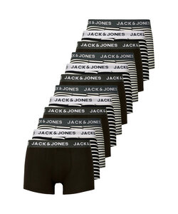 Jack & Jones Men's Boxer Shorts Striped JACSTRIPES Mega Multipack 12-Pack