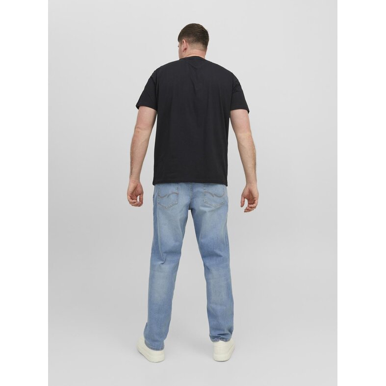 Jack & Jones Jack & Jones Plus Size Heren T-shirt JJESTAR Zwart