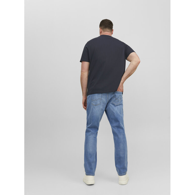 Jack & Jones Jack & Jones Plus Size Men's T-shirt JJESTAR Navy