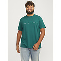 Jack & Jones Jack & Jones Plus Size Men's T-shirt JJESTAR Teal
