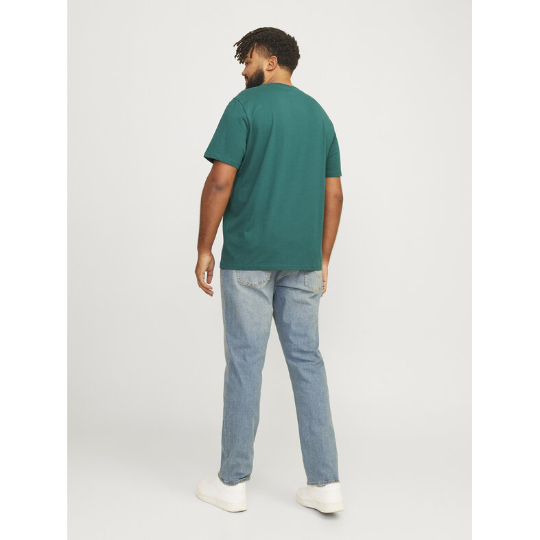 Jack & Jones Jack & Jones Plus Size Heren T-shirt JJESTAR Teal