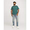 Jack & Jones Jack & Jones Plus Size Men's T-shirt JJESTAR Teal