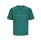 Jack & Jones Jack & Jones Plus Size Heren T-shirt JJESTAR Teal