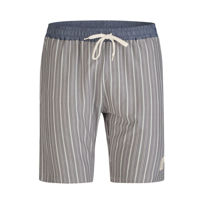 Phil & Co Phil & Co Heren Shortama Korte Pyjama Katoen Blauw